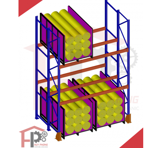 KỆ KHO CHỨA VẢI